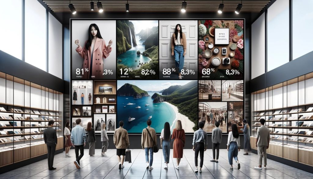 Digital signage Tailoring Content