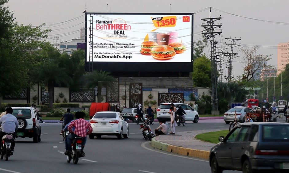 High-Traffic Areas Billboard