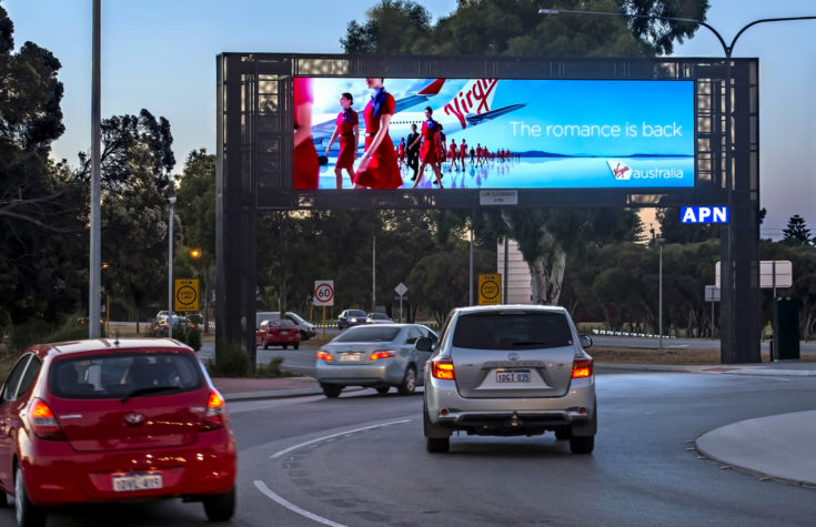 Billboards with Event Promotion