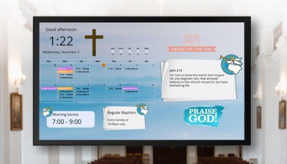 Digital Signage for Religious