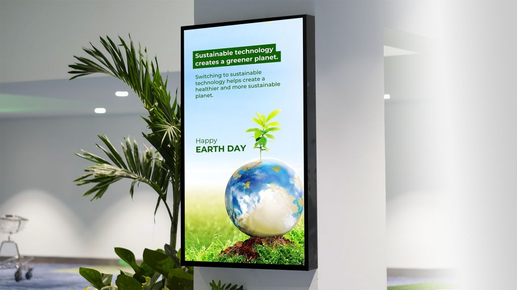 Digital Signage is a Sustainable