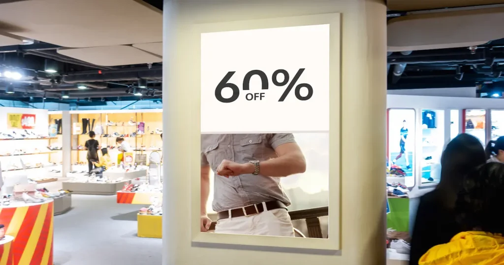 In-Store Digital Signage Retail Experience